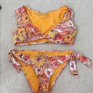 Swim Set - Orange and Pink